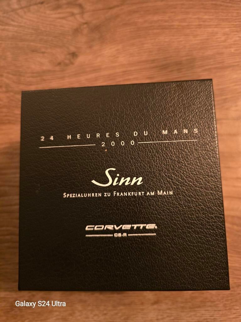 Sinn Corvette C5-R 24 Heures du Mans 2000 Horloge, Sieraden, Tassen en Uiterlijk, Horloges | Heren, Overige merken, Staal, Staal