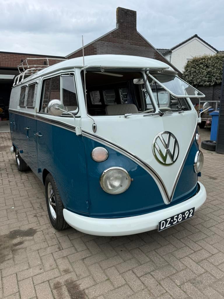 Volkswagen T1 camper Beauty, ready for camping!!, Auto's, Oldtimers, Particulier, Bluetooth, Boordcomputer, Volkswagen, Benzine