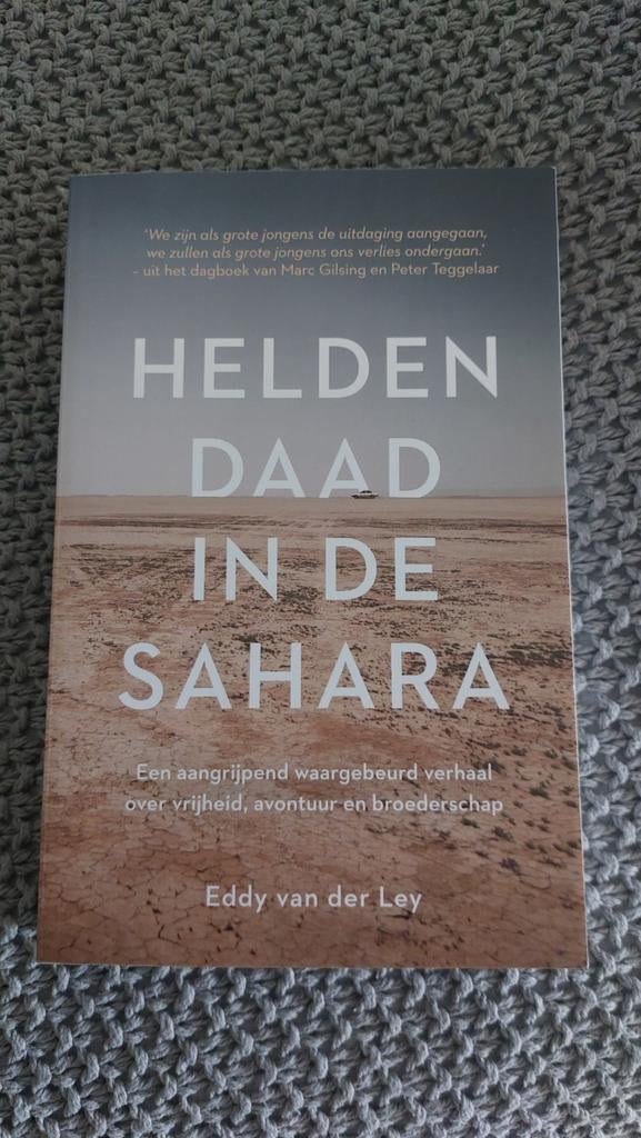 Heldendaad in de Sahara - Eddy van der Ley, Ophalen of Verzenden, Nieuw, Eddy van der Ley