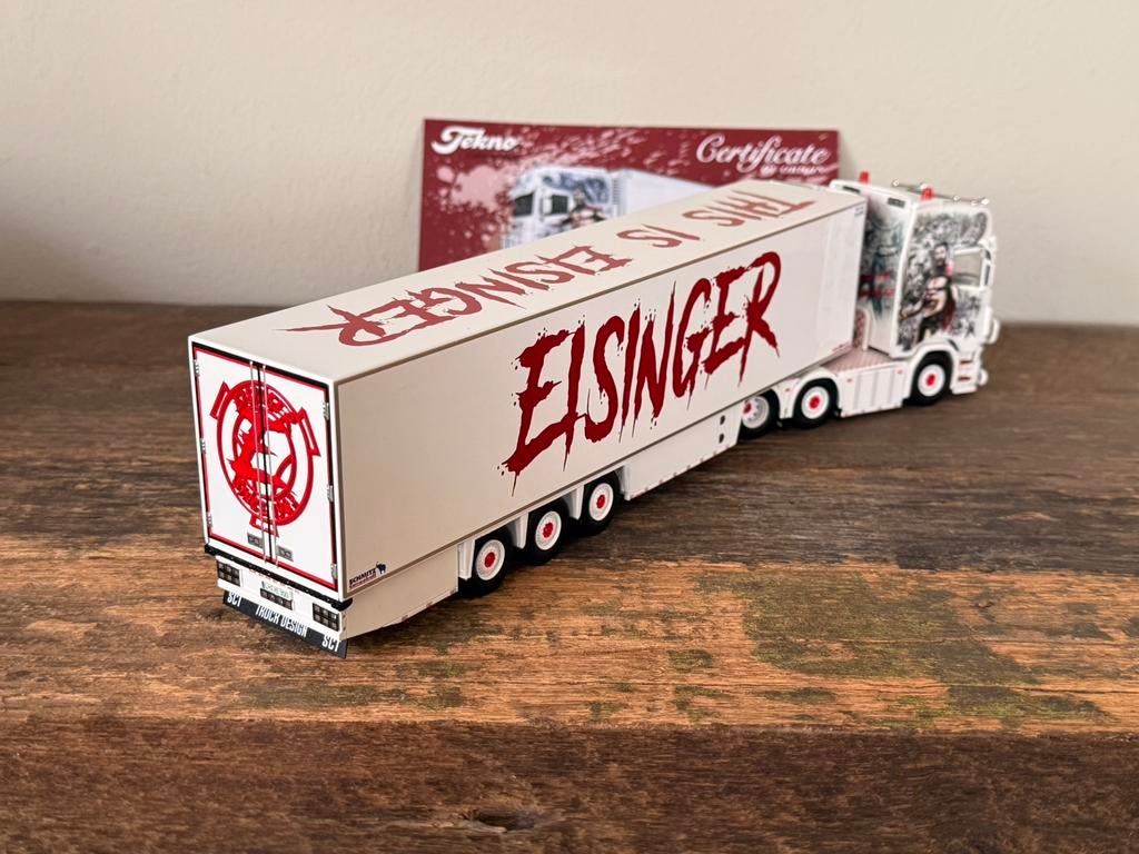 Tekno - Scania next gen Eisinger, Ophalen of Verzenden, Zo goed als nieuw, Bus of Vrachtwagen, Tekno