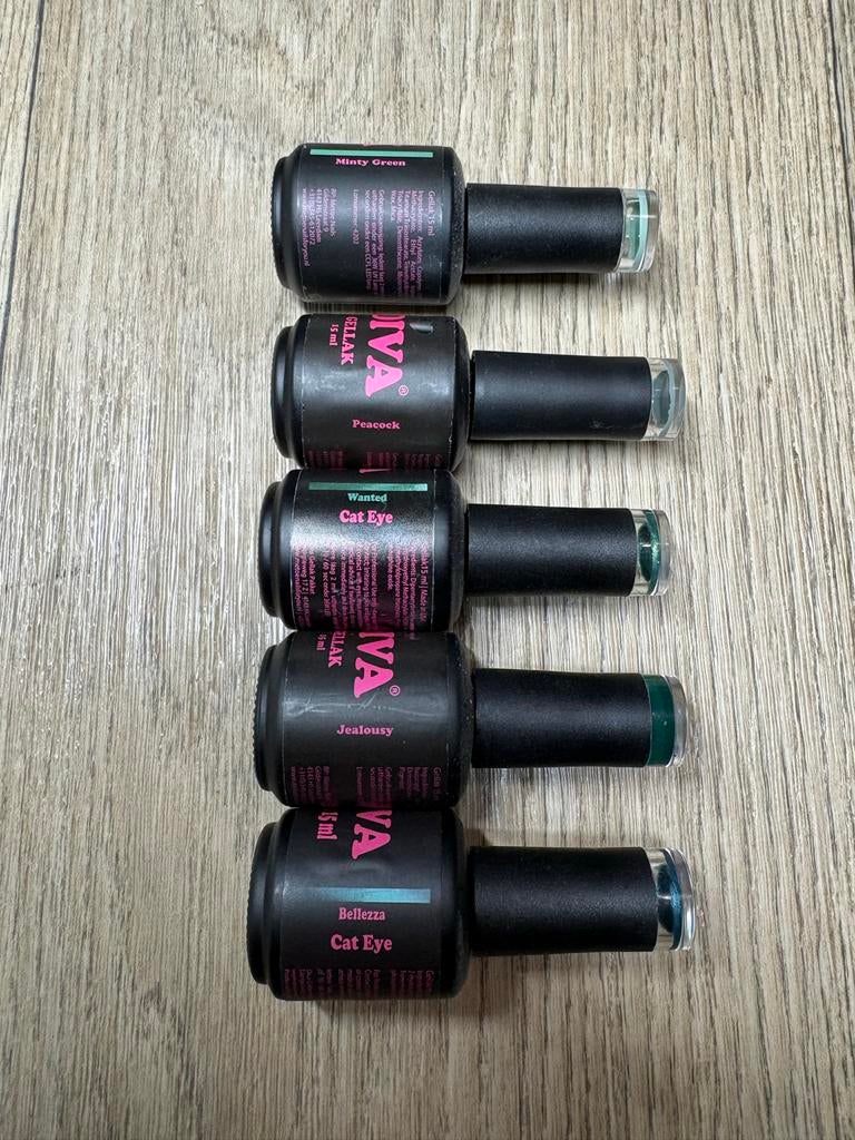 Set van diverse nagellak kleuren, Sieraden, Tassen en Uiterlijk, Uiterlijk | Cosmetica en Make-up, Overige kleuren, Nieuw, Ophalen of Verzenden