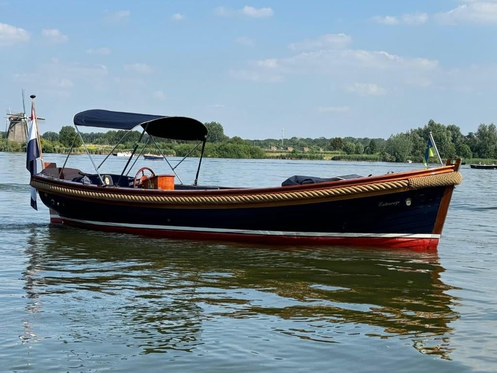 Wester Engh 750 Classic Sloep Teak Boegschroef Audio, Ophalen, 10 tot 30 pk, Gebruikt, Binnenboordmotor