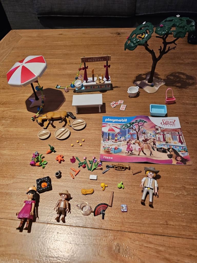 Playmobil Spirit festival, Kinderen en Baby's, Speelgoed | Playmobil, Ophalen of Verzenden, Zo goed als nieuw