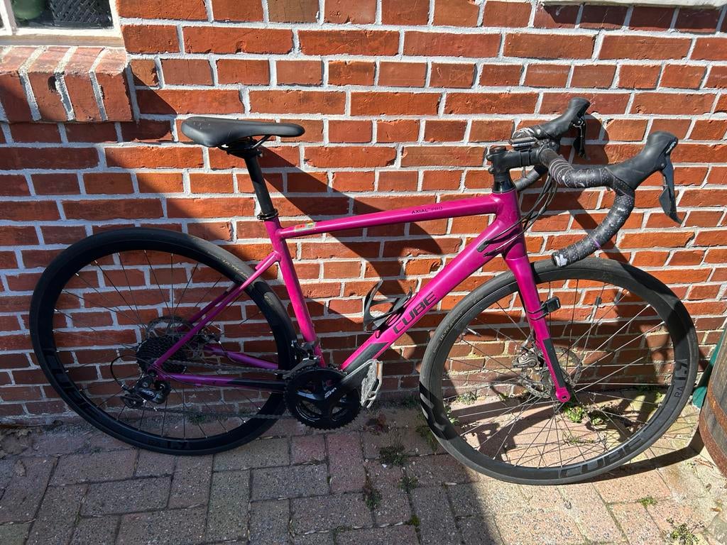 Cube racefiets Axial WS Pro (Shimano SORA) - 53 cm, 28 inch, Gebruikt, Aluminium, 49 tot 53 cm