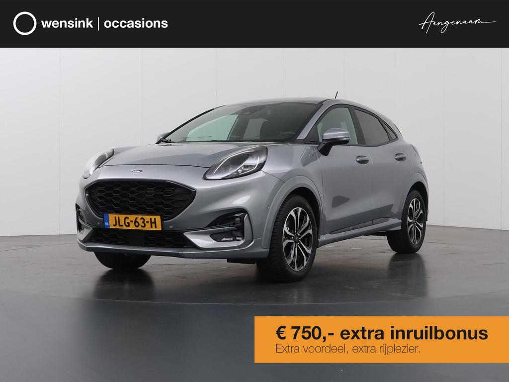 Ford Puma 1.0 EcoBoost Hybrid ST-Line | Navigatie | Parkeerc, Euro 6, Leder en Stof, 23 km/l, 665 kg