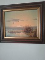 Prachtig oud schilderij van G.v.d.Velde, Eén persoon, Overige soorten