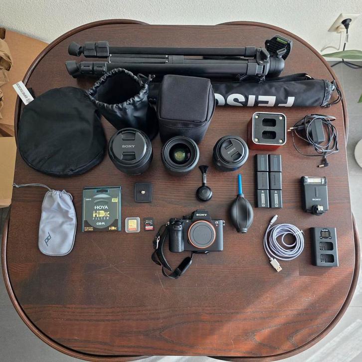 Sony A7RII overcomplete set, Audio, Tv en Foto, Fotocamera's Digitaal, Sony, Geen optische zoom, Ophalen of Verzenden
