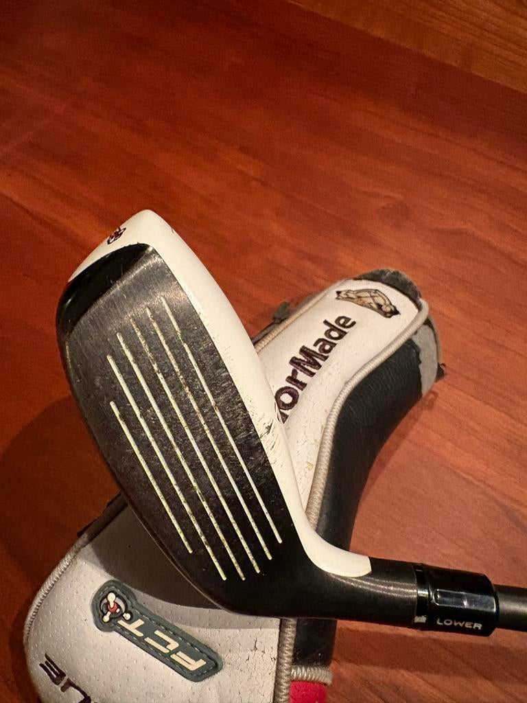 TaylorMade Rescue 3 Hybrid (18 graden, Flex S), Ophalen of Verzenden, Gebruikt, Club