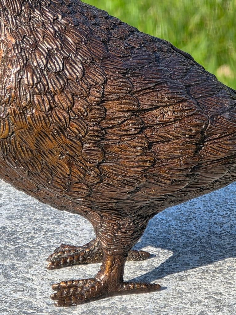 DUIF / BRONZEN TUINBEELD, Dierenbeeld, Nieuw, Info@huisentuindecoratiemarie.nl, Huis en tuin decoratie marie