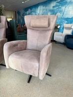 Velderhof accu sta op stoel relax fauteuil gratis bezorging, Ophalen of Verzenden, Zo goed als nieuw, Leer, Met bon  en garantie
