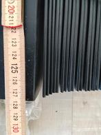 Zwarte houten jaloezie 128x180 cm, Ophalen