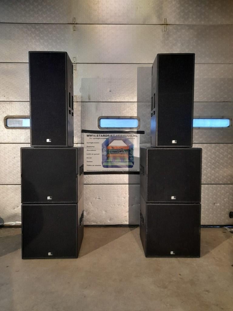 Fohhn geluisset 4x rs4 2x rt6, Gebruikt, Overige typen, 120 watt of meer, Ophalen