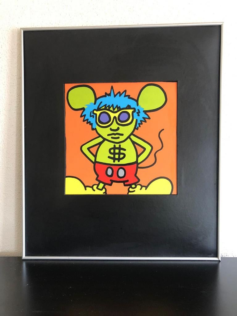 Keith HARING Andy Mouse 1986 Pop Art, Ophalen