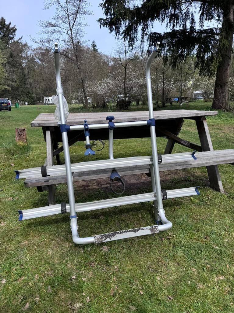 Fietsendrager caravan Omnibike Plus, Ophalen of Verzenden, Gebruikt