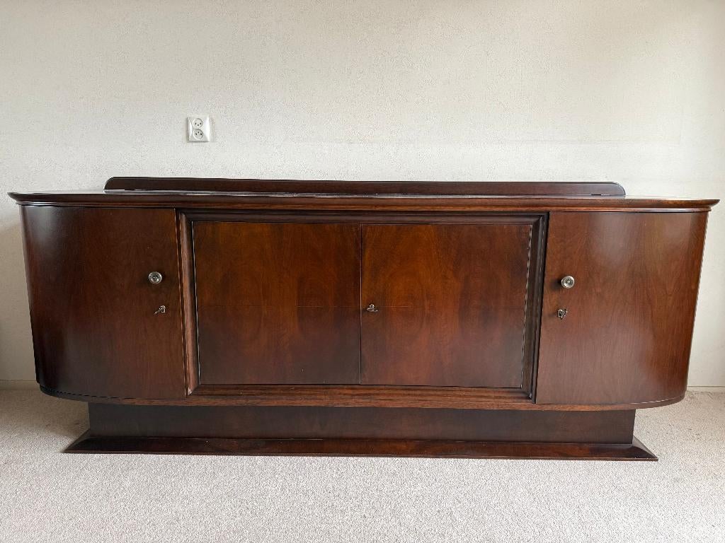 Dressoir (vintage jaren 60), Ophalen, Gebruikt, Met deur(en), 200 cm of meer