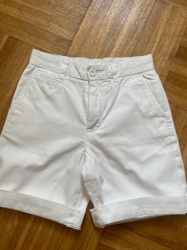 Wit shortje Ralph Lauren 7jaar, Kinderen en Baby's, Kinderkleding | Maat 122, Broek, Jongen of Meisje, Ophalen of Verzenden, Zo goed als nieuw