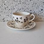 12 Enoch Wedgwood Antoinette kop en schotels, Ophalen of Verzenden