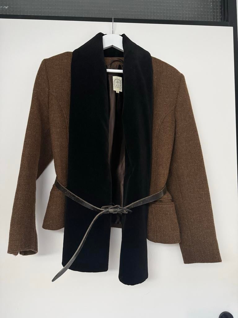 Pauw Amsterdam Harris Tweed blazer maat 38/40, Kleding | Dames, Maat 38/40 (M), Bruin, Ophalen of Verzenden, Jasje