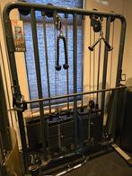 Teca krachtstation met weightstack tot 70kg, Ophalen, Gebruikt, Metaal, Krachtstation