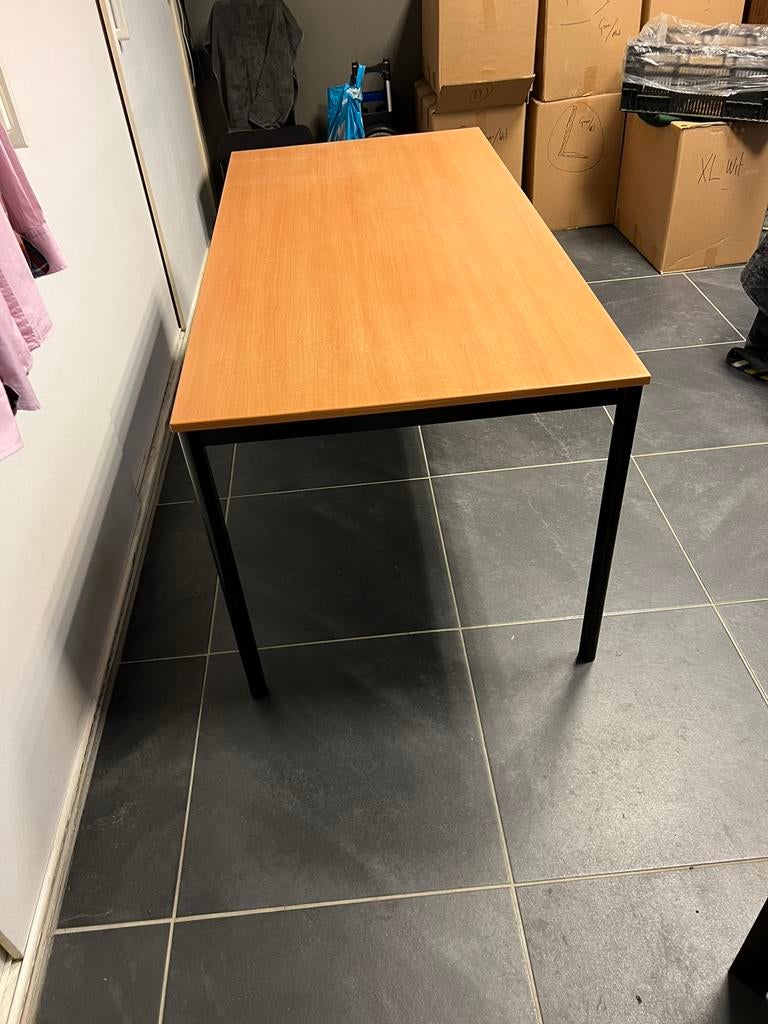 Tafel 1.60 bij 85.  €50, Huis en Inrichting, Tafels | Eettafels, Ophalen, Zo goed als nieuw, Rechthoekig, 50 tot 100 cm