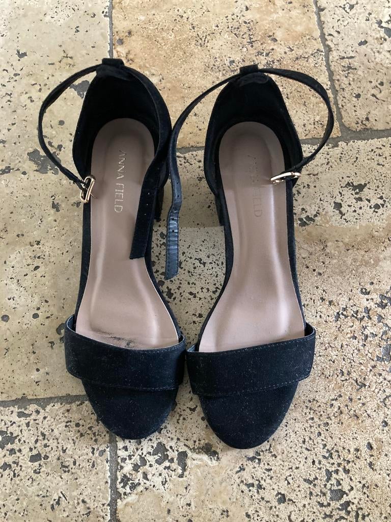 (Gala) hakschoenen maat 35, Ophalen of Verzenden, Zo goed als nieuw, Zwart