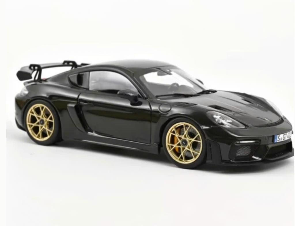 Porsche Cayman GT4 RS Weissach Groen 2023 1/18 NOREV 187250