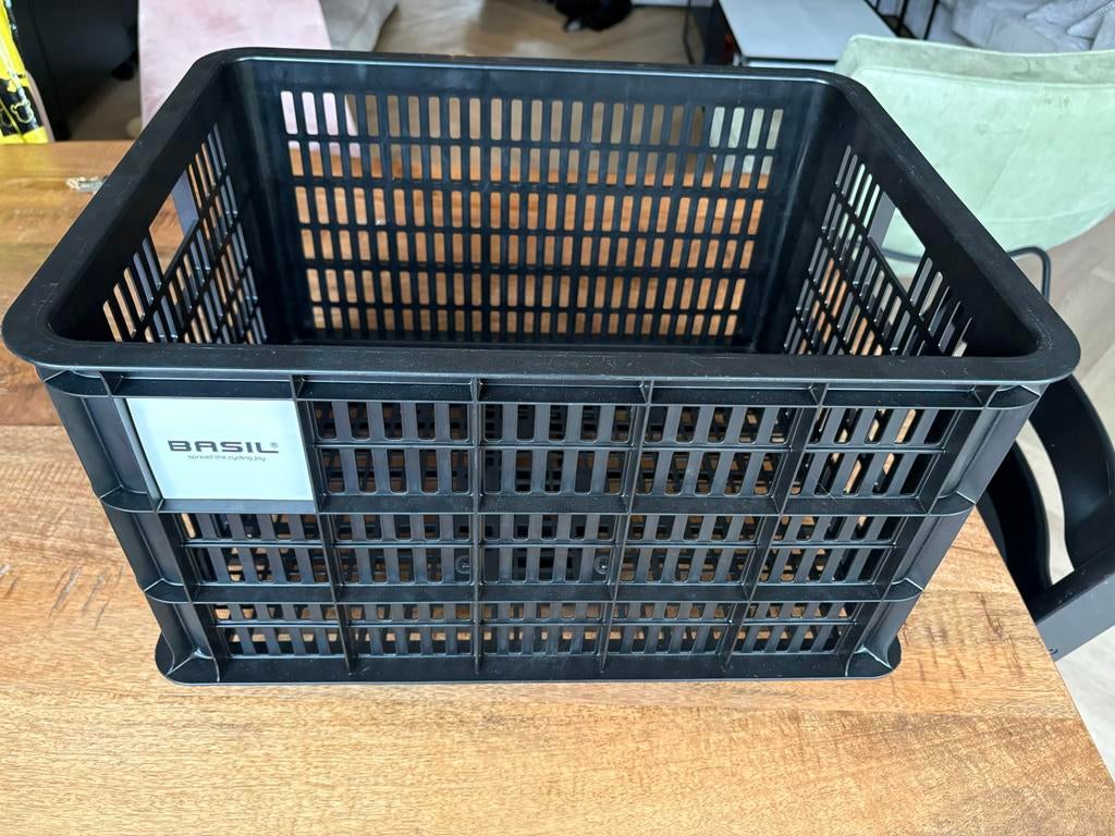 Basil fiets krat mik HD systeem ongebruikt 40L, Ophalen of Verzenden, Nieuw, Fietskrat