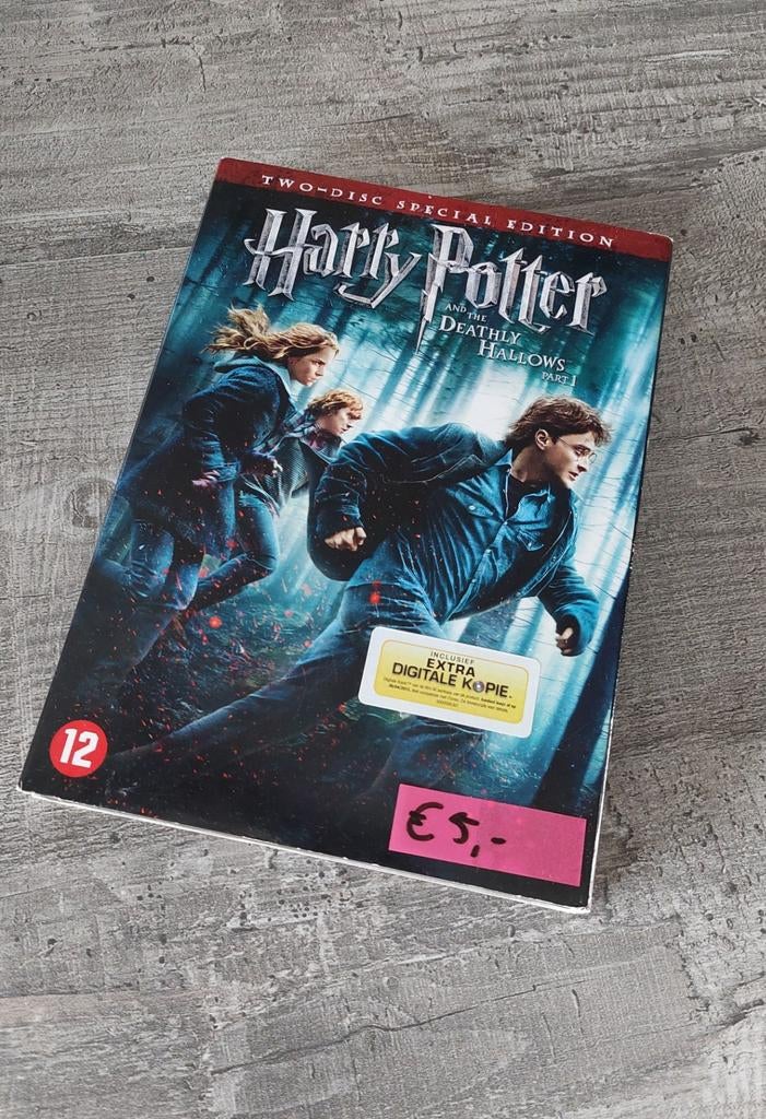 Harry Potter and the Deathly Hallows Part 1 DVD, Vanaf 12 jaar, Ophalen of Verzenden, Zo goed als nieuw