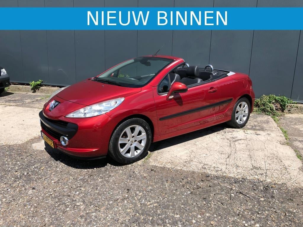 Peugeot 207 207 *Cabrio*Hardtop*El.Pakket*, Gebruikt, Zwart, 4 cilinders, 4 stoelen