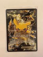 Pikachu EX XY Black Star Promo XY124 Pokémon Kaart, Ophalen of Verzenden, Zo goed als nieuw, Losse kaart, Foil
