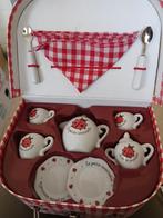 Porseleinen thee setje, Ophalen