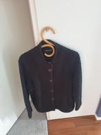 Roberto Sarto Zwart Bouclé Jasje - Maat L, Maat 38/40 (M), Zwart, Ophalen of Verzenden, Zo goed als nieuw