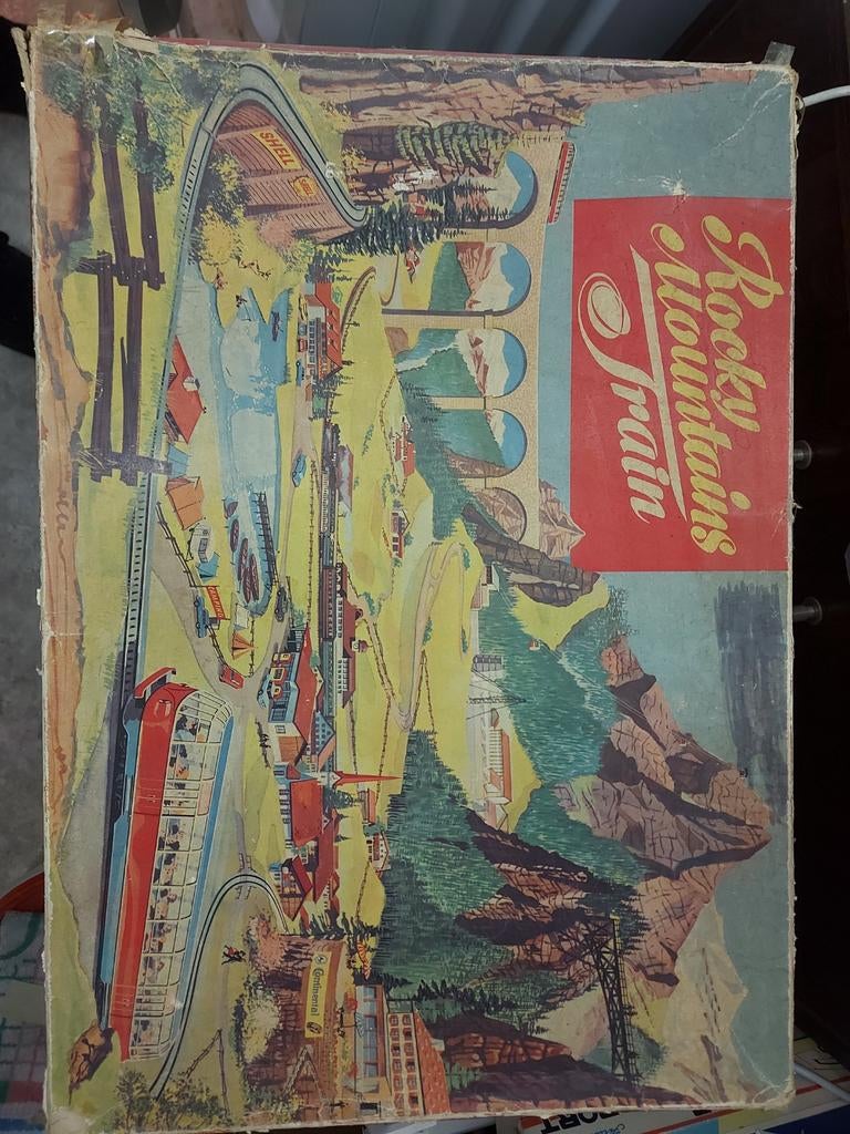 Technofix Rocky Mountains trein, oud speelgoed, Ophalen, Gelijkstroom, Overige merken