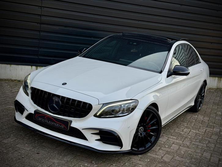 Mercedes-Benz C-Klasse 180 AMG C63 NIGHT|PANO|VIRTUAL|BLINDS, Auto's, Mercedes-Benz, Bedrijf, Te koop, C-Klasse, ABS, Achteruitrijcamera