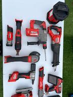 Milwaukee gereedschap, accu's, laders en Packout set, Ophalen of Verzenden, Gebruikt
