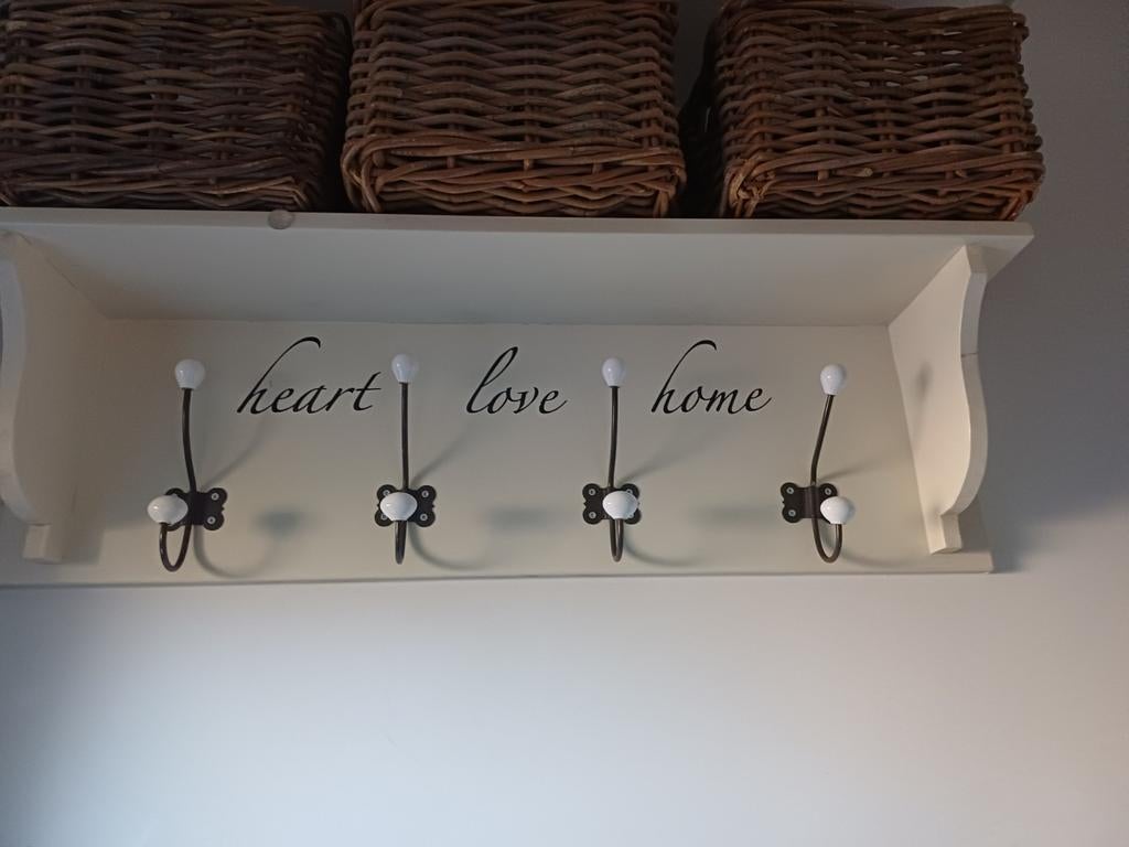 Kapstok, Ophalen of Verzenden, Hout, Wandkapstok, Minder dan 100 cm