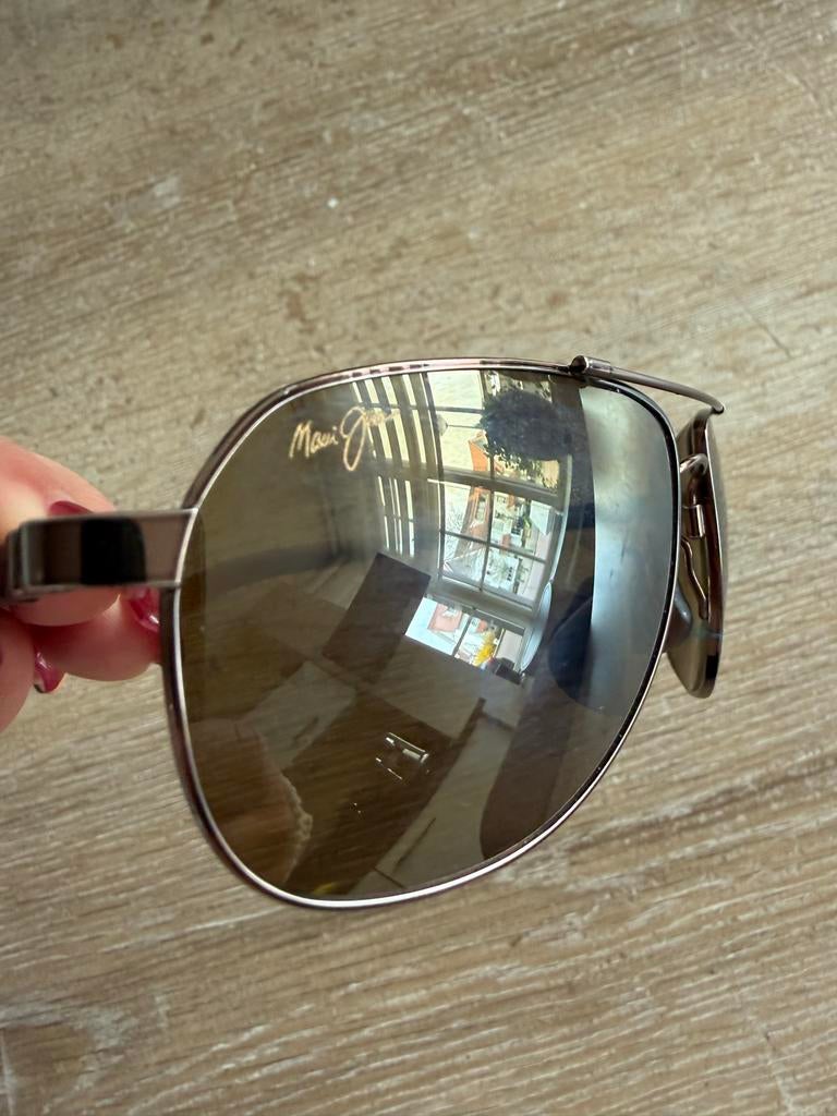 Maui Jim Zonnebril - Stijlvol en Beschermend, Overige merken, Gebruikt, Zonnebril, Bruin