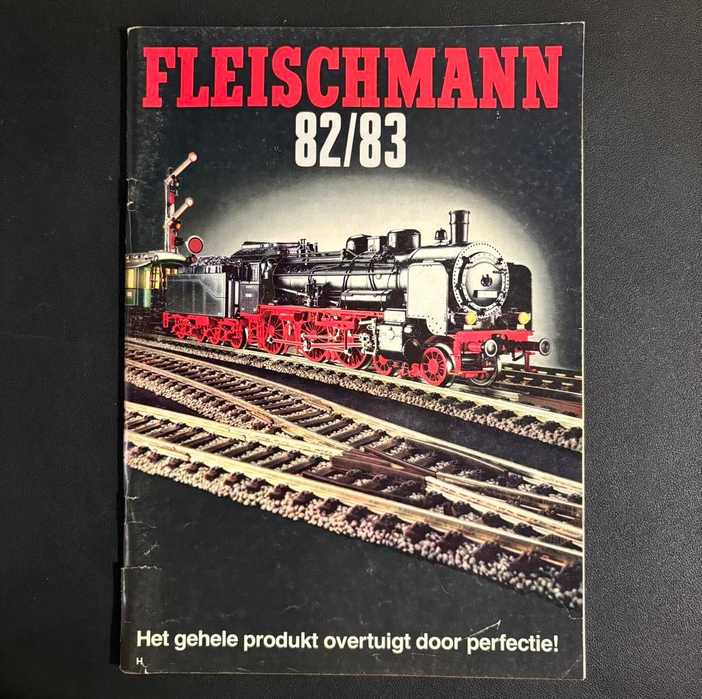 Fleischmann - brochure H0 + N (1982-1983), Gebruikt, Gelijkstroom, Fleischmann, Boek, Tijdschrift of Catalogus