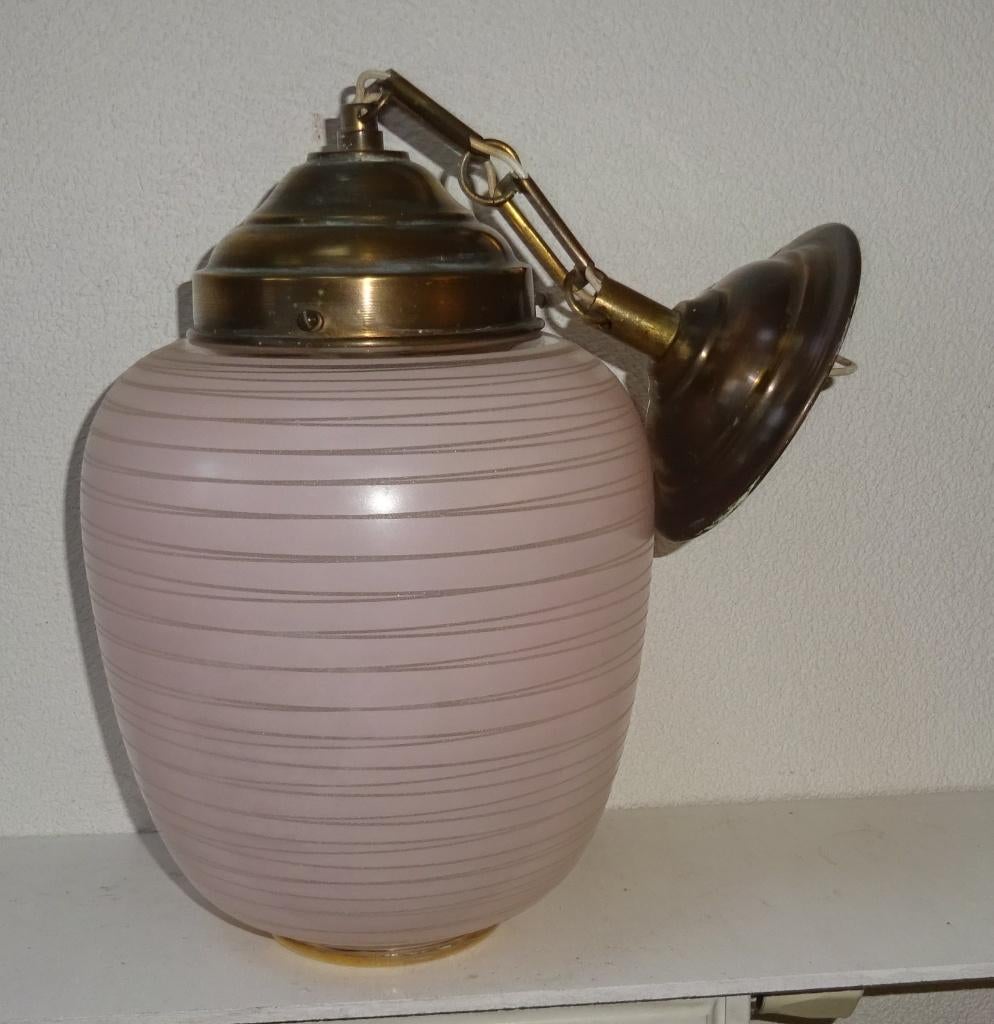 antieke hanglamp, Antiek en Kunst, Ophalen of Verzenden