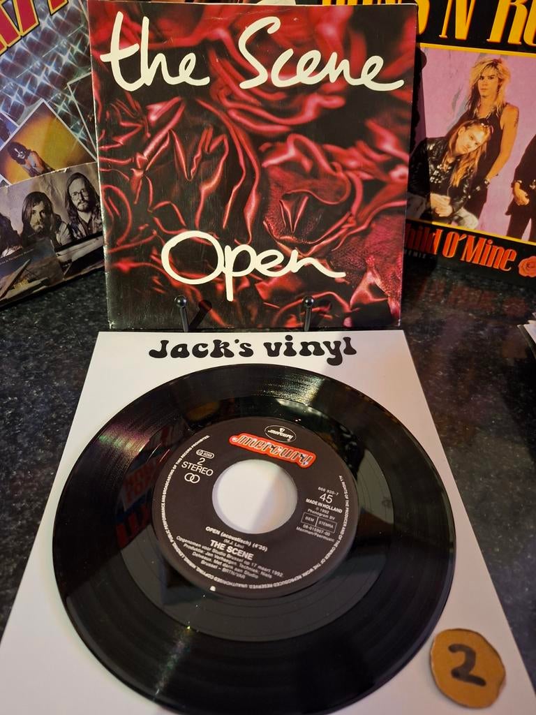 The Scene - Open (Single Vinyl)  1992/2, Cd's en Dvd's, Vinyl | Nederlandstalig, 1990 - 1999, Originele persing, 7 inch, Ophalen of Verzenden