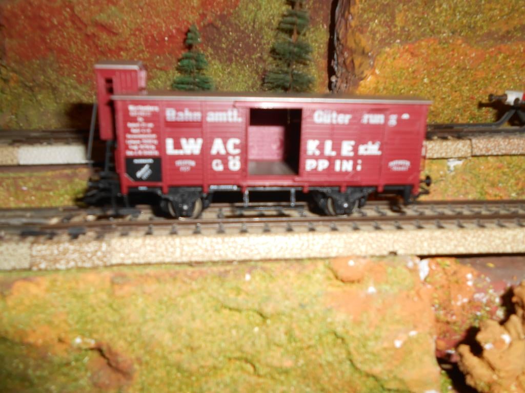 Märklin 1993 museum wagon L Wackler + vrachtauto, Wisselstroom, Ophalen of Verzenden, Märklin, Nieuw