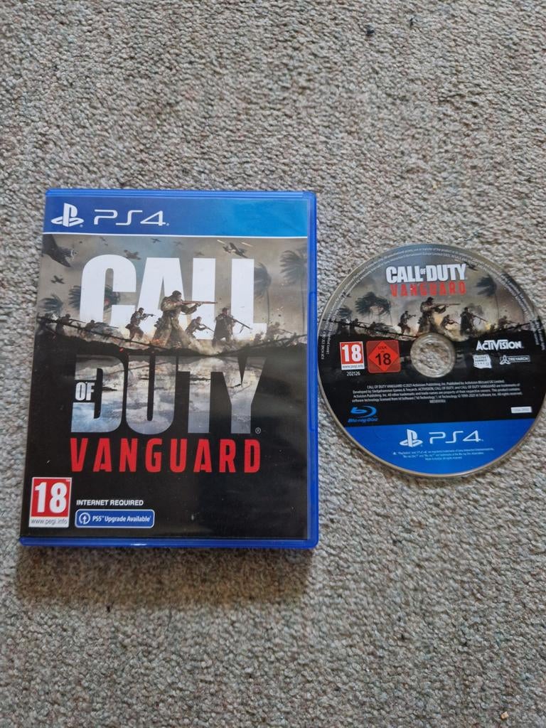 Call of Duty Vanguard PS4, Spelcomputers en Games, Games | Sony PlayStation 4, Ophalen, Vanaf 18 jaar, Shooter, Zo goed als nieuw