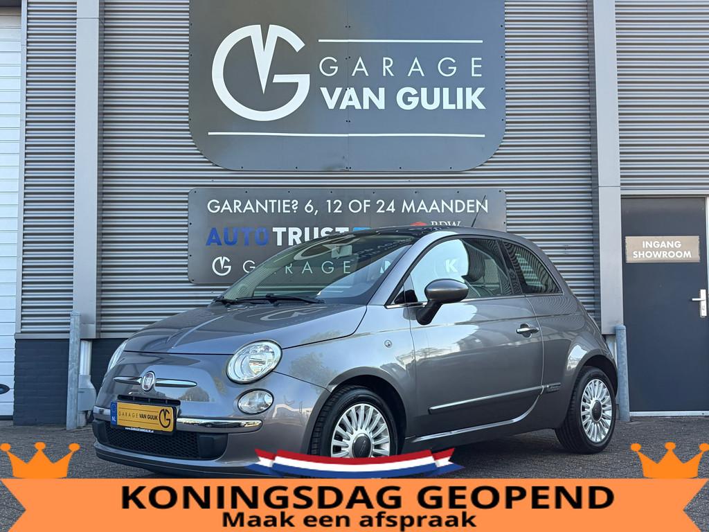 Fiat 500 1.2 Lounge 69PK Panodak,Airco,ElektrRamen+Spiegels,, Auto's, Fiat, Bedrijf, Te koop, ABS, Airbags, Airconditioning, Bluetooth