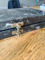 Prachtig handgemaakt marmeren backgammon bord, Een of twee spelers, Ophalen of Verzenden, Gebruikt