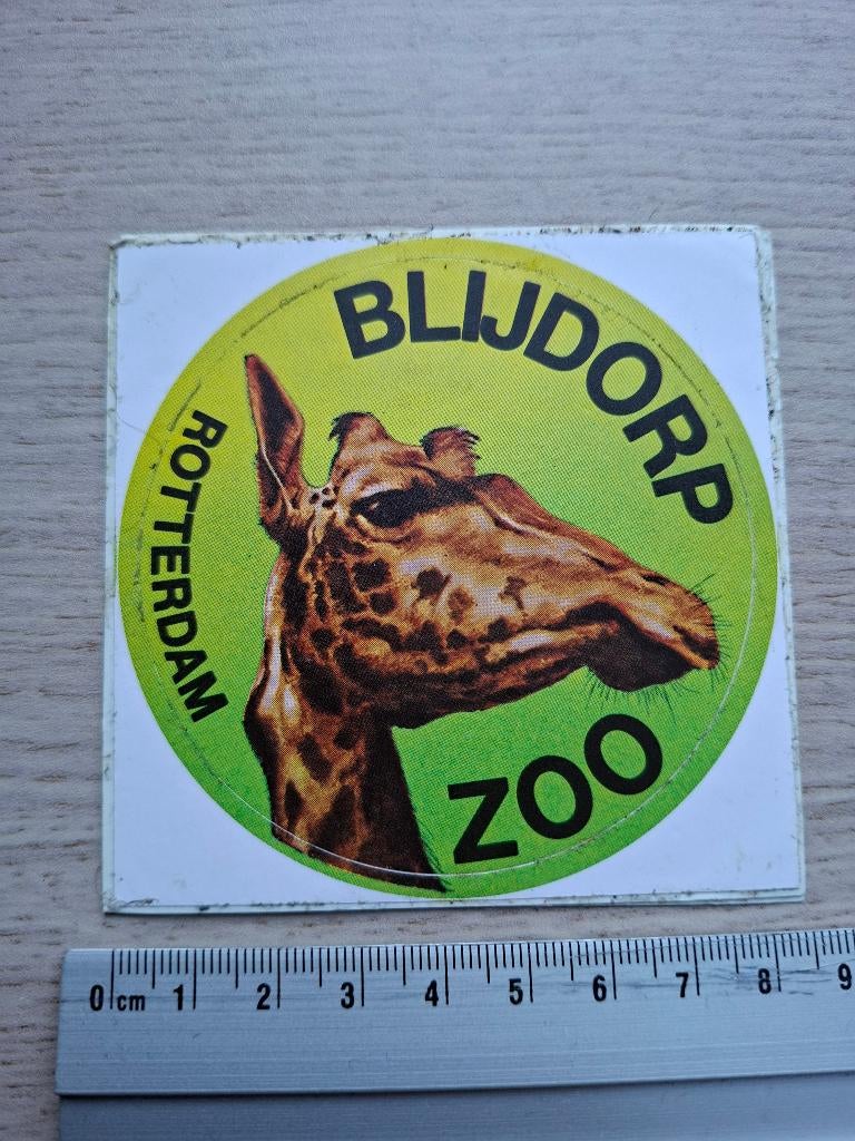 Sticker Blijdorp, Verzamelen, Ophalen of Verzenden, Zo goed als nieuw, Dier en Natuur
