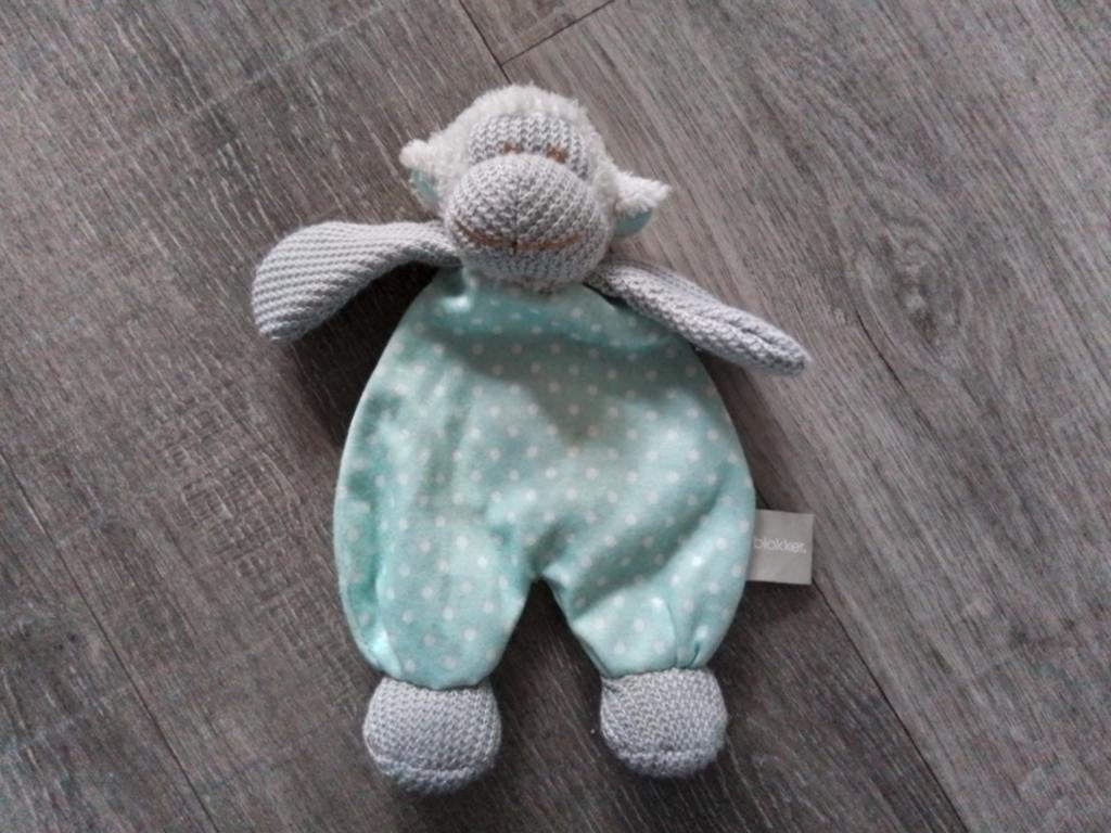 Blokker aap knuffeldoekje alleen het kraakje binnenin is opg, Kinderen en Baby's, Speelgoed | Knuffels en Pluche, Ophalen of Verzenden