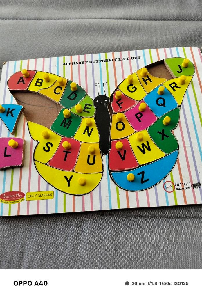 Houten Speelgoed: Letters en Cijfers, Ophalen of Verzenden, Nieuw, Taal en Lezen