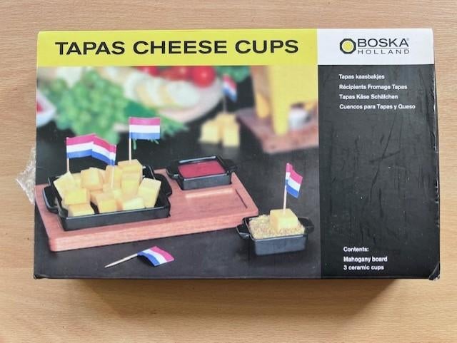 Boska, cheese cups(tapasbakjes), zie foto's, Overige typen, Nieuw, Ophalen of Verzenden, Zwart