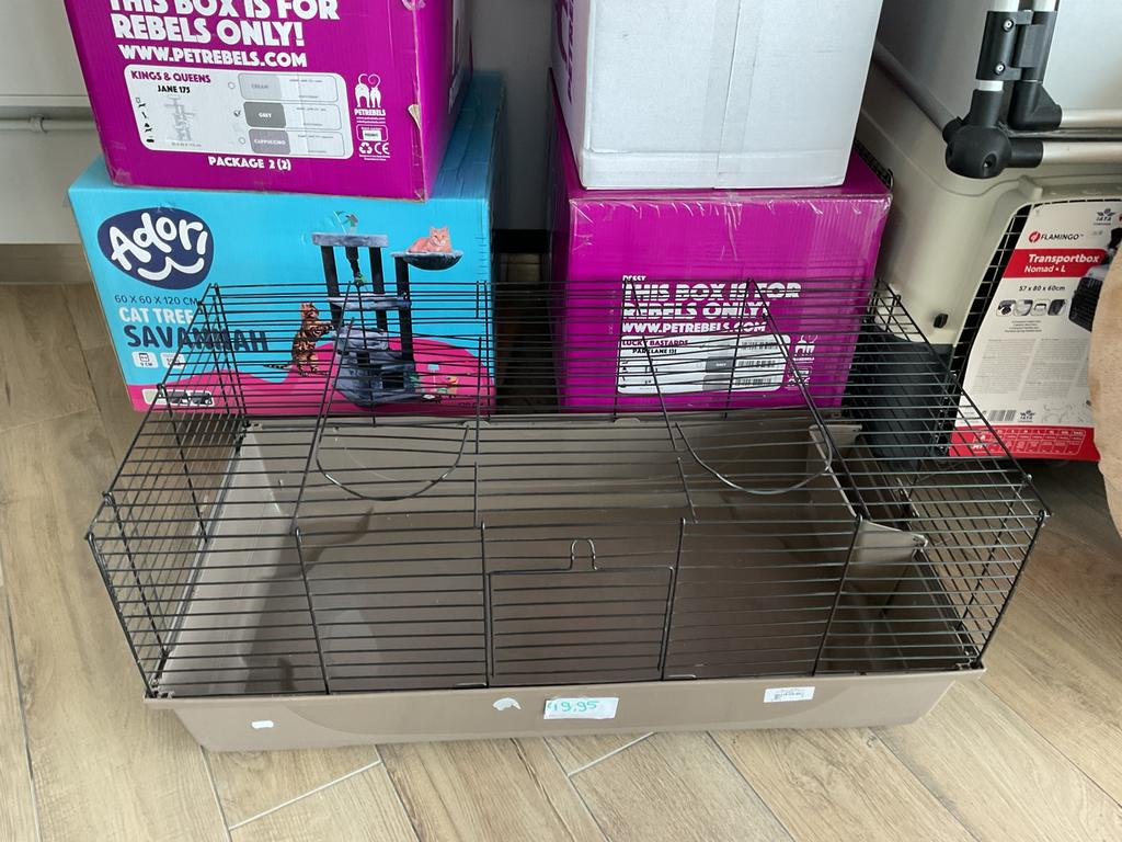 Mooie cavia of een klein dwerg konijntje kooi., Dieren en Toebehoren, Kooi, Nieuw, Cavia, Ophalen