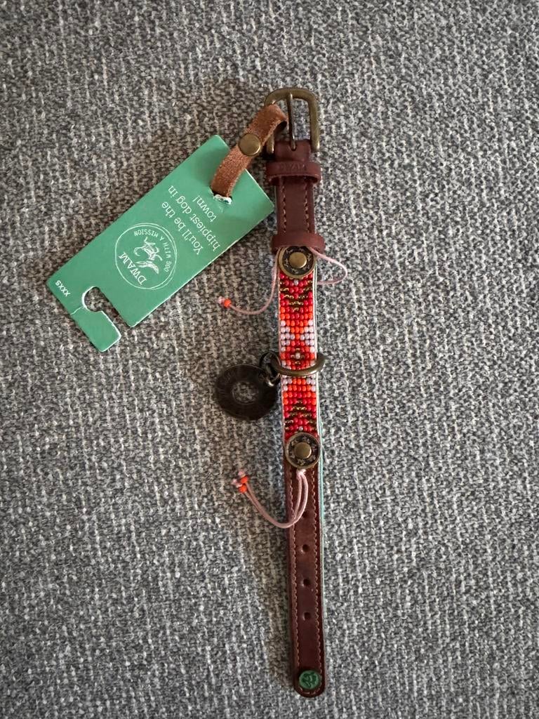 Nieuw DWAM halsbandje, mt xxxs, Ophalen of Verzenden, Nieuw